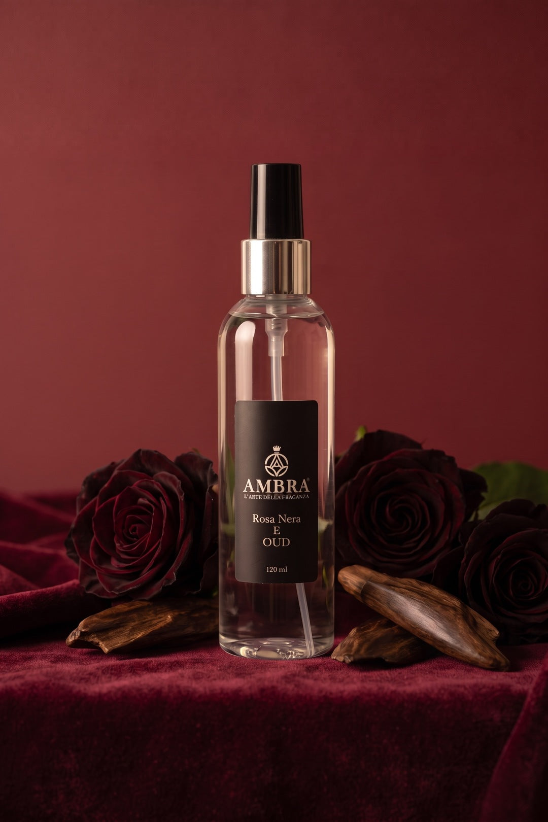Mini Home Spray Rosa Nera E Oud 120ml
